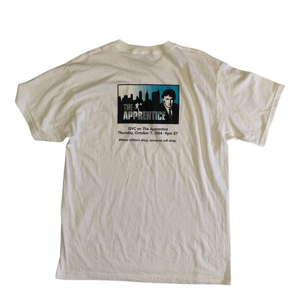 The Apprentice Men's Size L QVC Donald Trump Short Sleeve Heavy Cotton T-Shirt - Picture 4 of 15